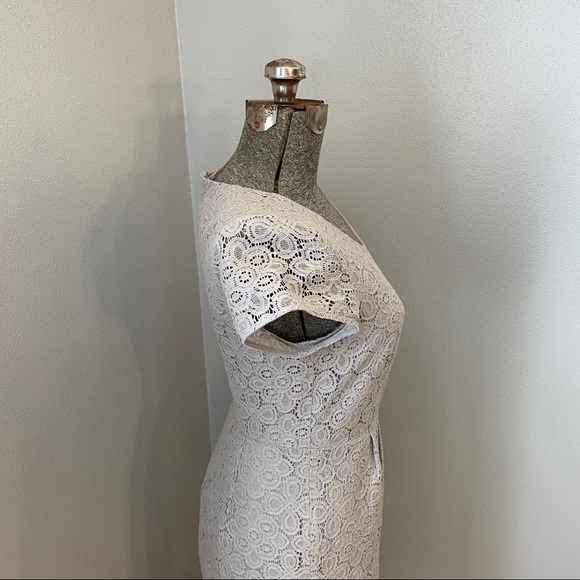 The Limited Size 6 lace grey dress - Picture 3 of 5